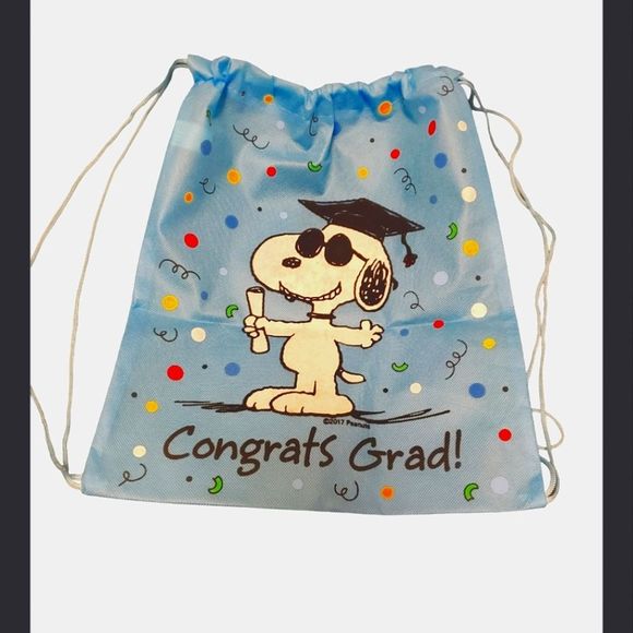 💗New Snoopy Graduation Bag - Picture 1 of 3